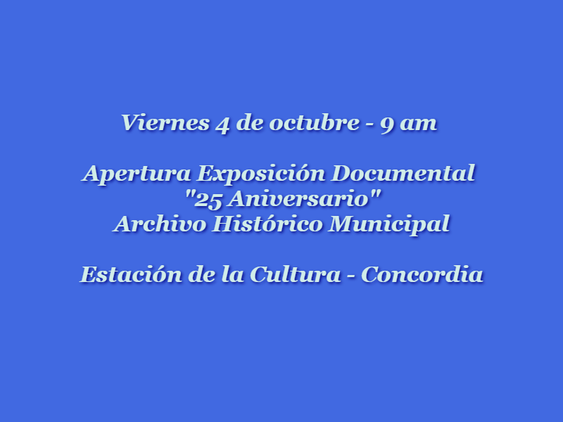 Inauguración Exposición Documental